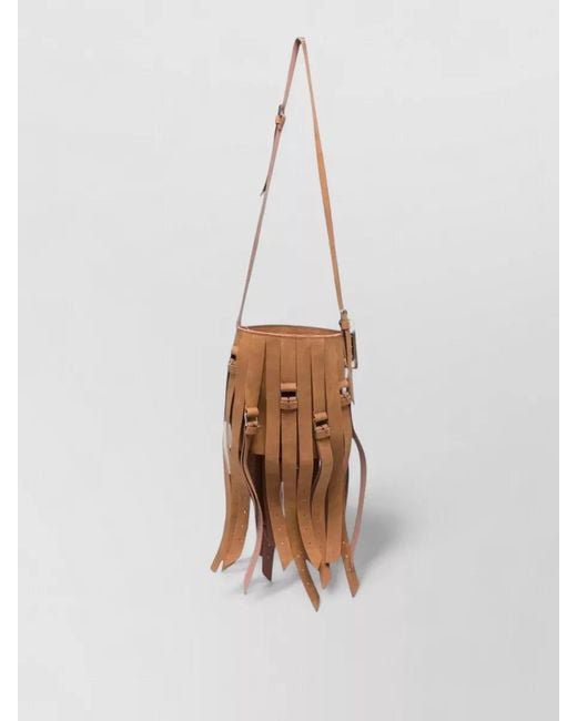La Milanesa White Bucket Bag