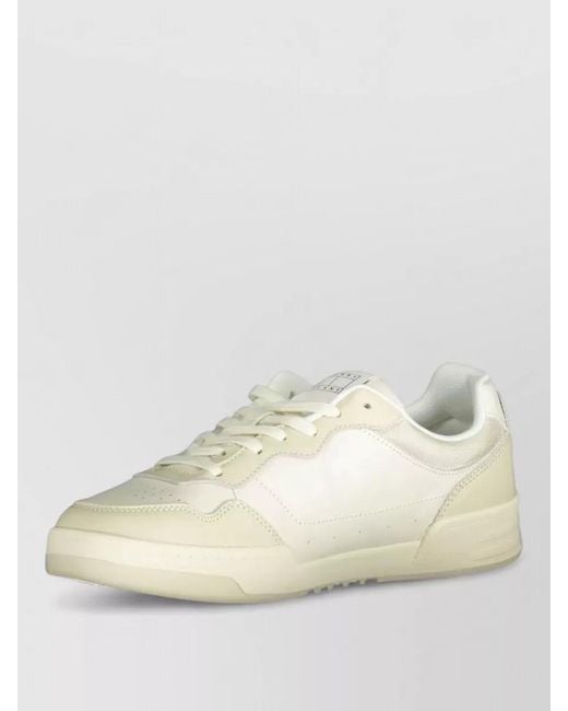 Tommy Hilfiger Natural Polyester Low-Top Sneakers for men