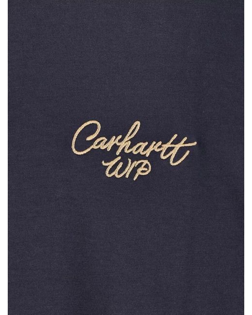 Carhartt Blue Short-Sleeve Shirt for men