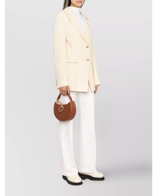 Chloé Brown Arlene Leather Shoulder Bag