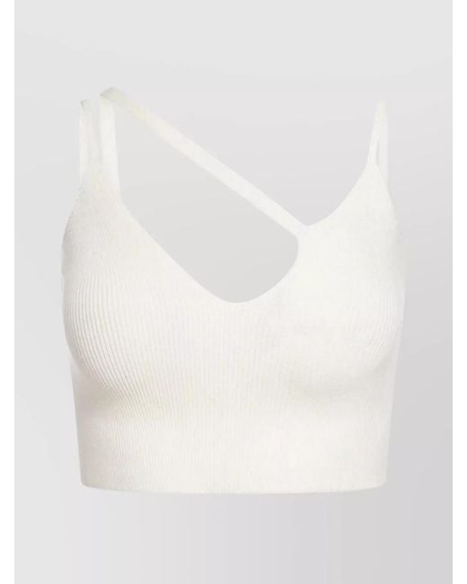 Laneus White Tank Top