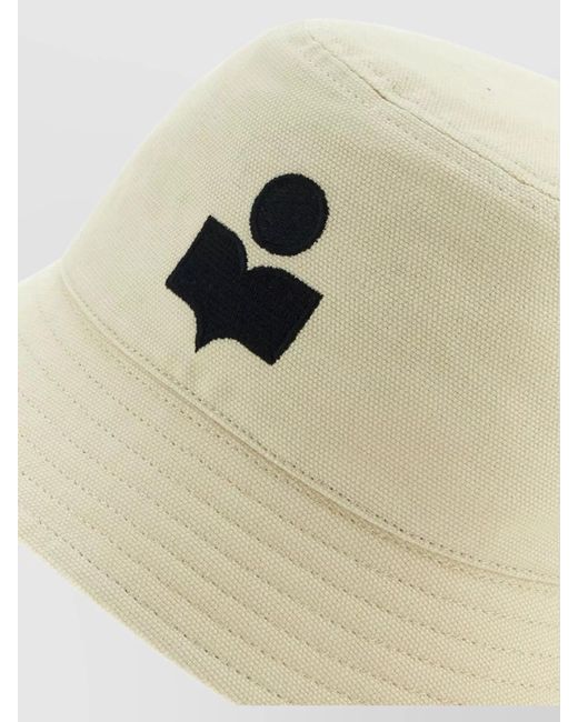 Isabel Marant Natural Cotton Bucket Hat