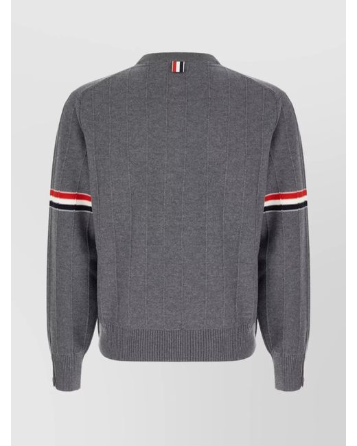 Thom Browne Gray Knitwear for men