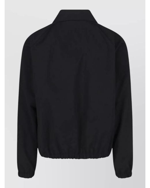 Valentino Black Collared Jacket for men