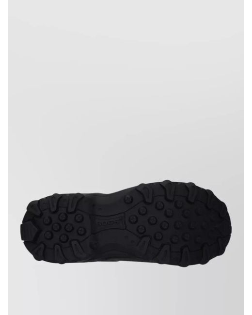 Givenchy Black Cotton Slip-On Sneakers for men
