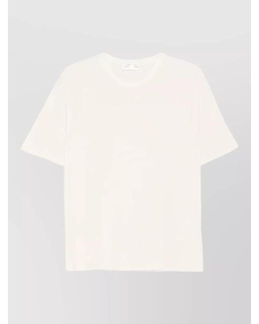 Roberto Collina Natural Cotton Regular-Fit T-Shirt for men
