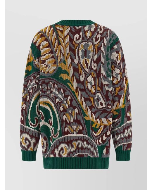 Etro Multicolor Wool Jumper