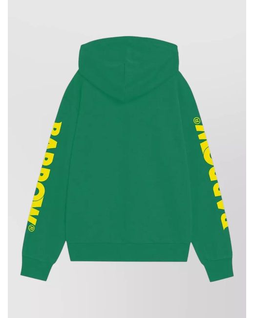 Barrow Green Cotton Hoodie