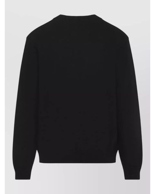 Carhartt Black Deck Intarsia Logo Sweater for men