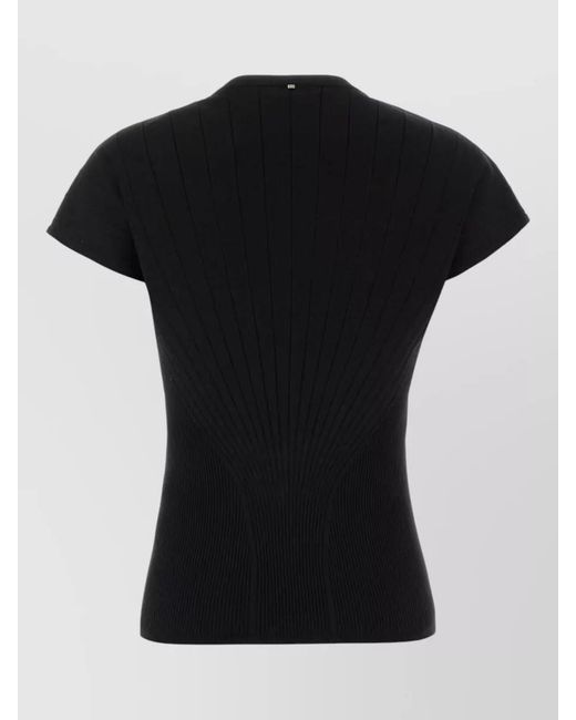 Sportmax Black Viscose Blend Top