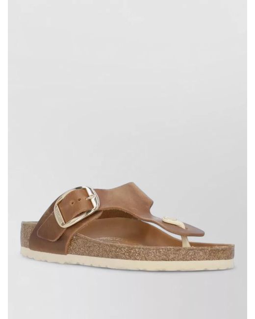 Birkenstock Brown Leather Sandals