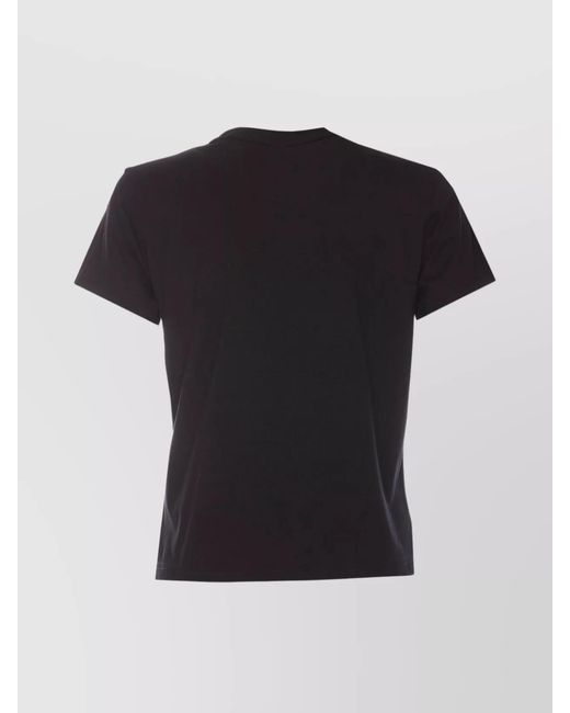Alexander Wang Black Cotton Logo Print T-Shirt