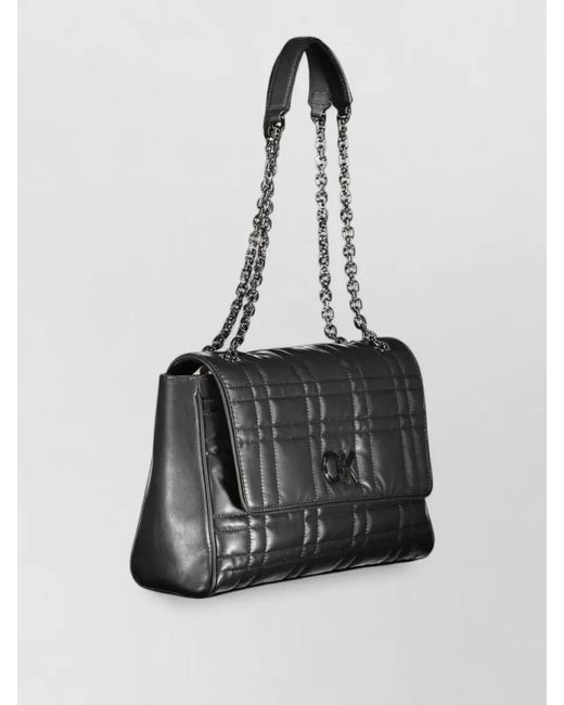 Calvin Klein White Quilted Clutch Bag