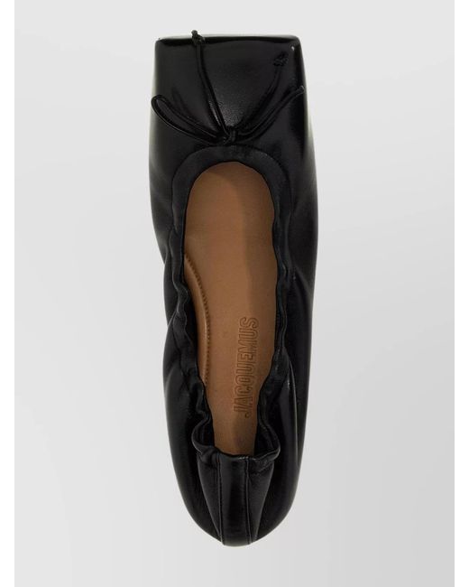 Jacquemus Black Square Dancer Sandal