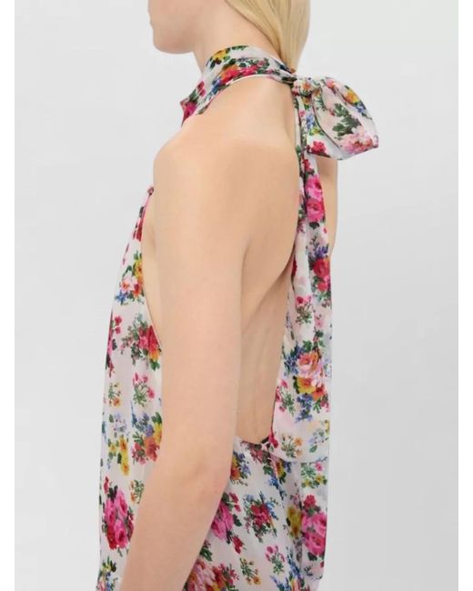 MSGM White Maxi Dress