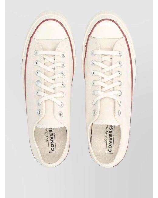 Converse Natural Textile Low-Top Sneakers
