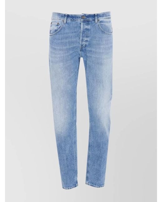 Dondup Blue Denim Skinny Jeans for men