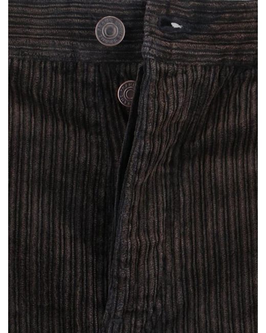 FRAME Black Straight-Leg Wide-Leg Trousers