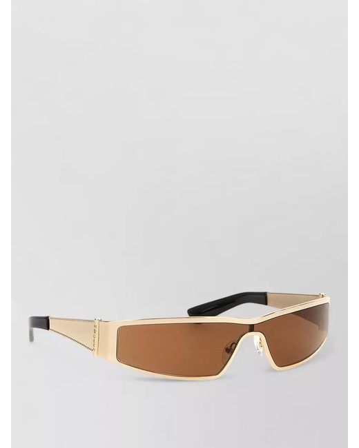 McQueen Multicolor Stile Duemila Rectangular Sunglasses Tone