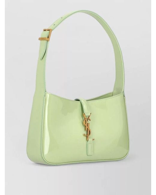 Saint Laurent Green Ysl Bo Mng Le 5A7 Shoulder Bag