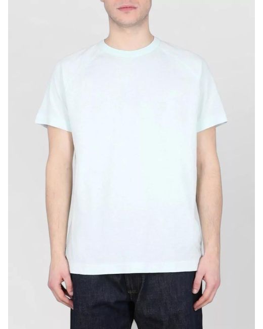 YMC White Organic Cotton T-Shirt for men