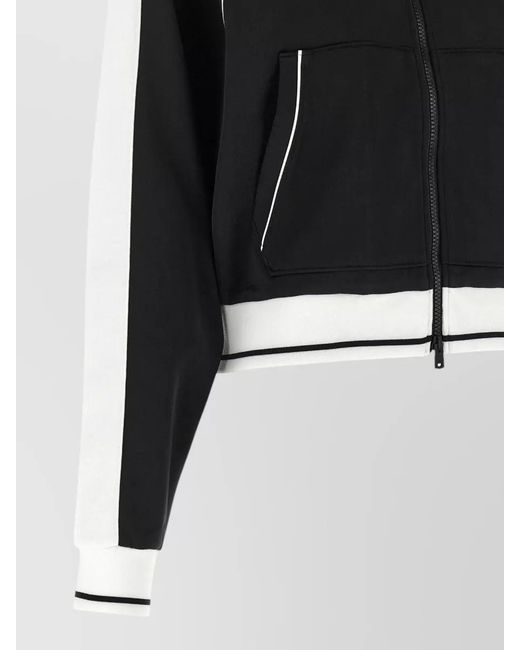 Amiri Black Cropped Bomber Jacket