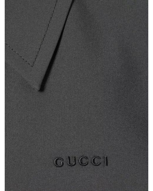 Gucci Gray Technical Panama Jacket, Ready-To-Wear for men