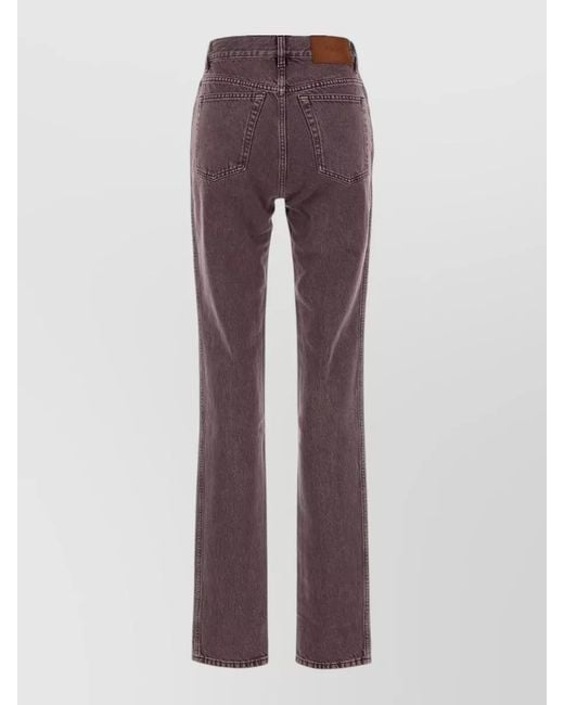 Chloé Purple Denim Jeans