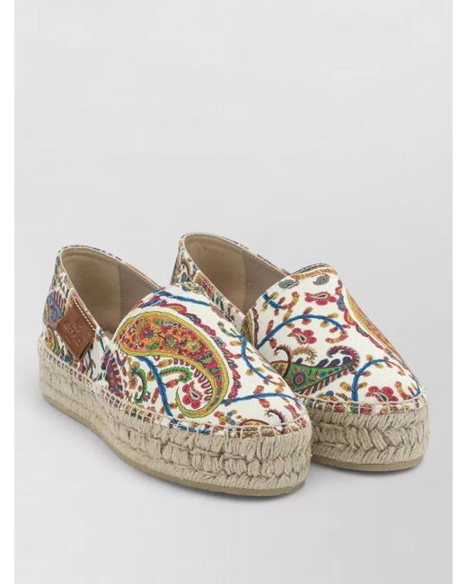 Etro Multicolor Cotton Espadrilles