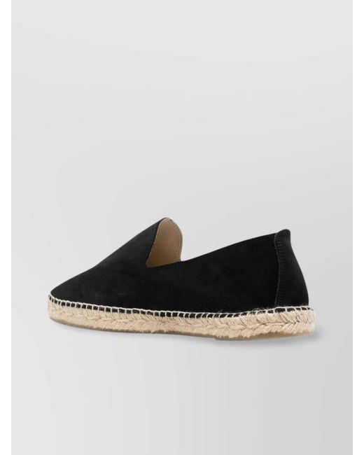 Manebí Black Suede Espadrilles for men