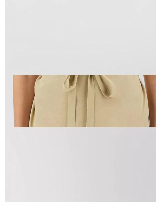 Alysi Natural Peach Touch Long Dress Waist Tie