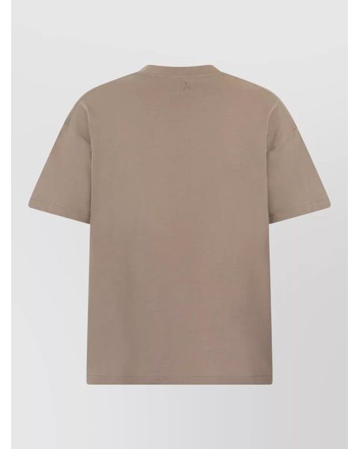 Represent Natural Cotton Crew Neck Short Sleeve T-Shirt for men
