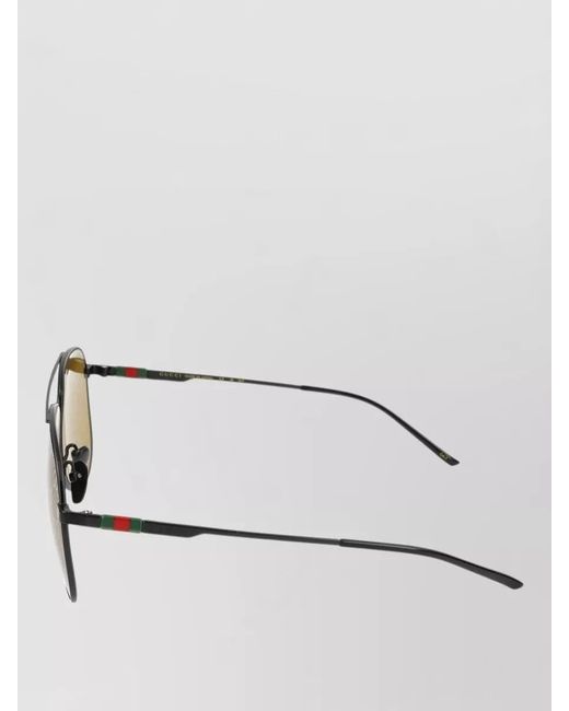 Gucci Metallic Sunglasses Gg1677S 005 Metal Frame for men