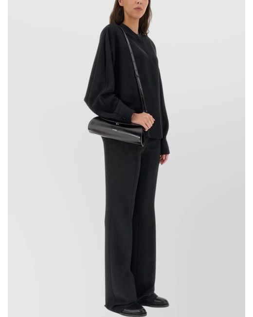 Jil Sander Blue Long-Sleeve Shirt