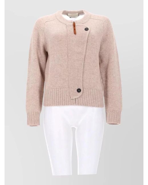 Isabel Marant Pink Cashmere Wool Cardigan