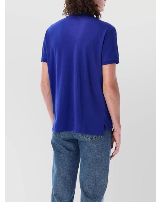 Polo Ralph Lauren Blue Short-Sleeve Polo Shirt for men