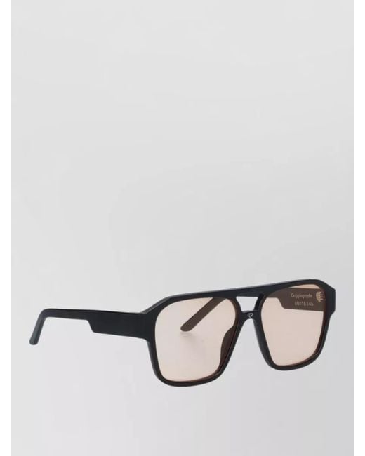 Facehide Multicolor Rectangular Frame Sunglasses Dark Design