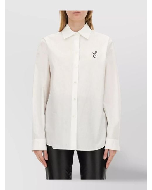 Moschino White Cotton Shirt