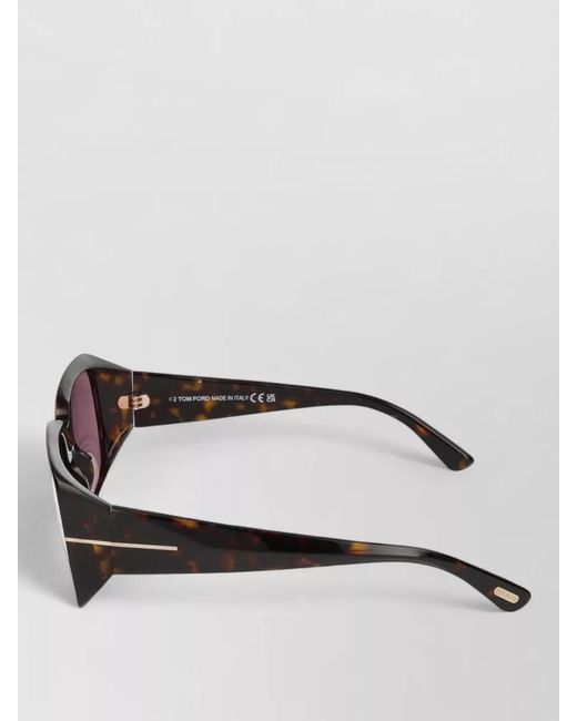 Tom Ford Pink Sunglasses Model Ft1035 Square Gradient Frame