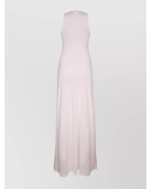 Jacquemus Pink Fine-Knit Mini Dress