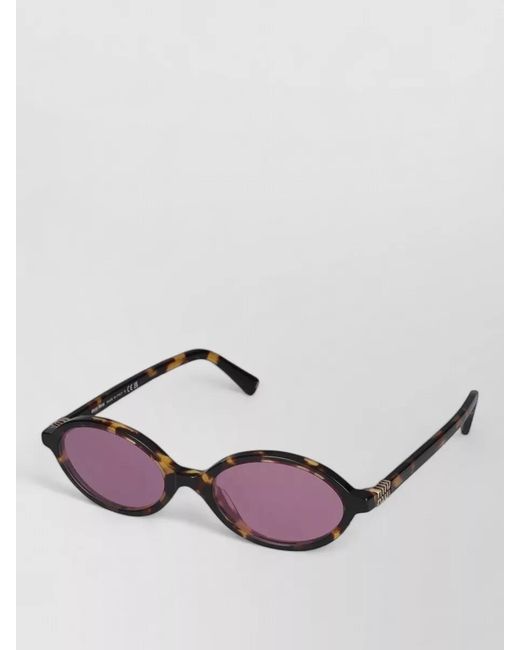 Miu Miu Purple Sunglasses Model 0Mu 04Zs Vau50D Oval