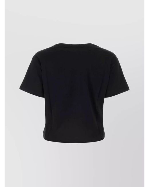 A.P.C. Black Cotton T-Shirt