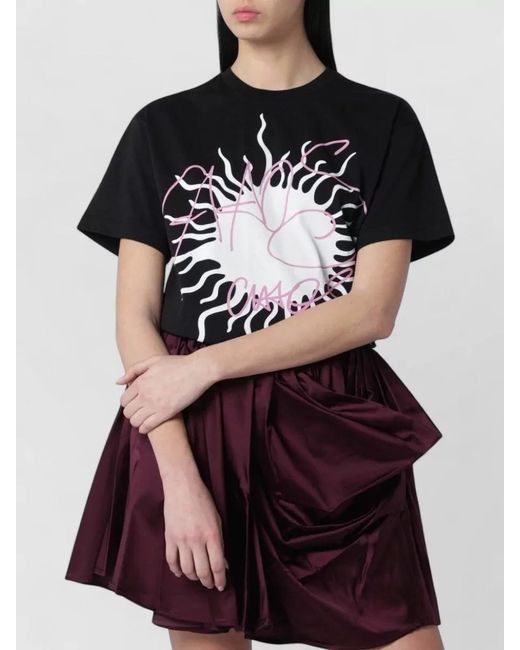 Vivienne Westwood Black Logo-Printed Crewneck T-Shirt