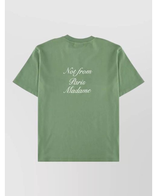 Drole de Monsieur Green Regular-Fit T-Shirt for men