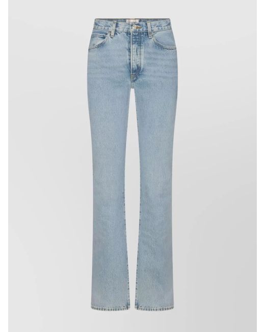 FRAME Blue Vertical Jeans Light Denim