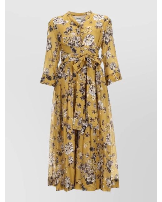 Max Mara Metallic Maxi Dress