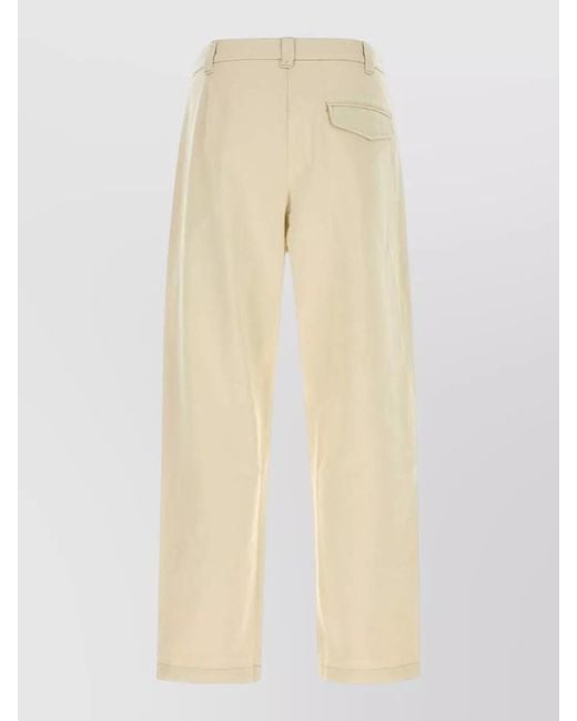 A.P.C. Natural Regular-Fit Straight-Leg Trousers for men