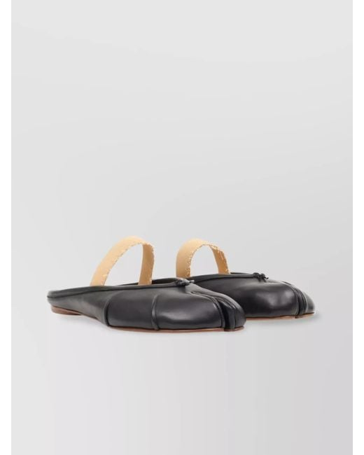 Maison Margiela Multicolor Leather Tabi Slippers