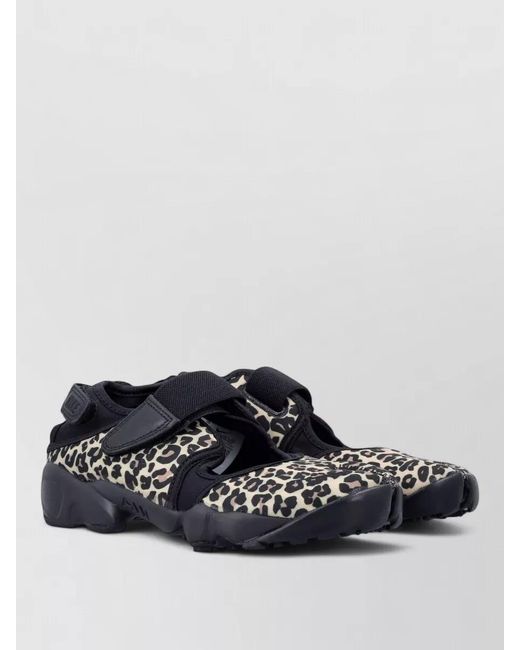 Nike Multicolor Split Toe Animal Print Performance Sandals