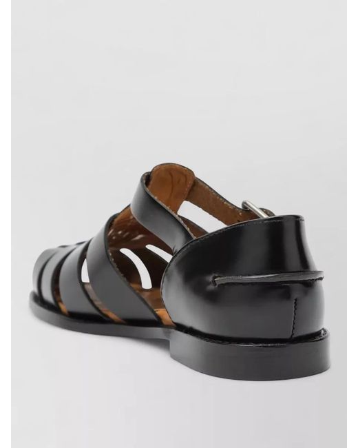 Sebago Multicolor Cut Out Flat Sandals Open Toe